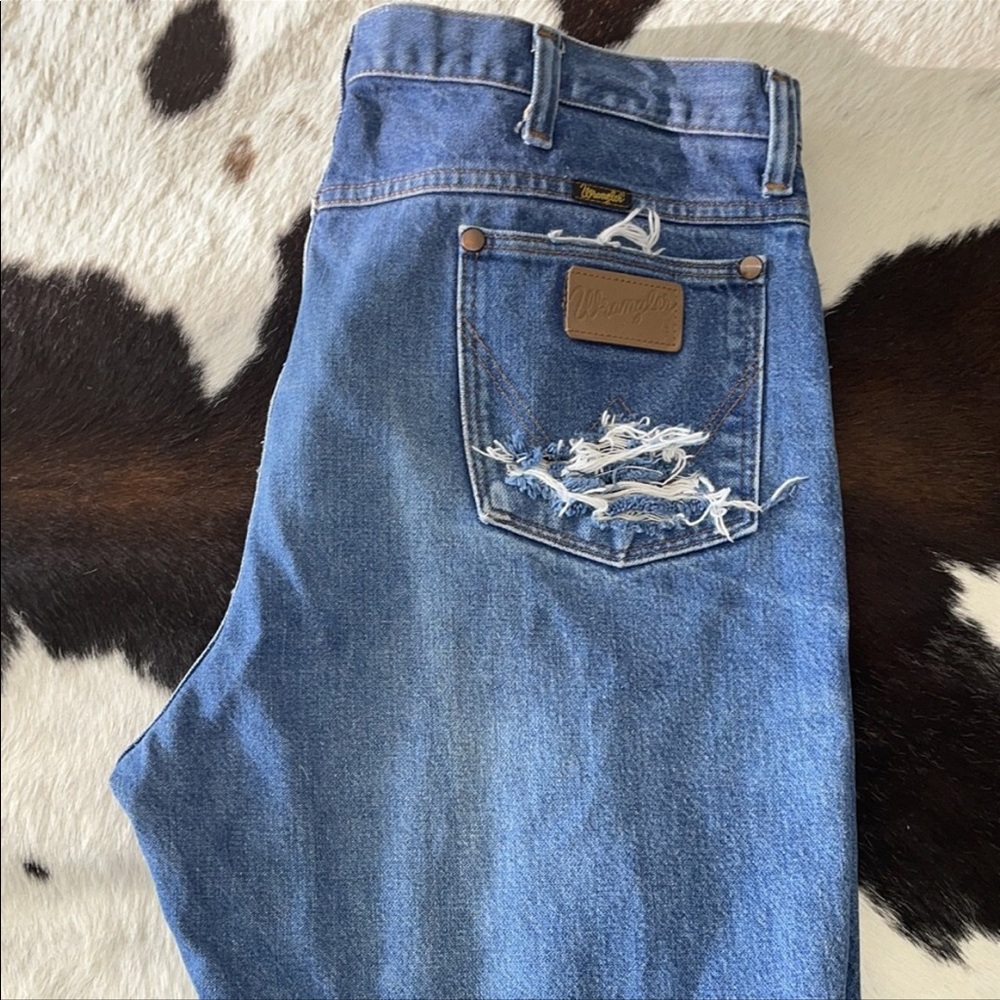 Wrangler jeans size 36” slim fit